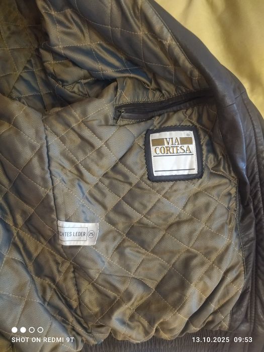 Продам шкіряний піджак