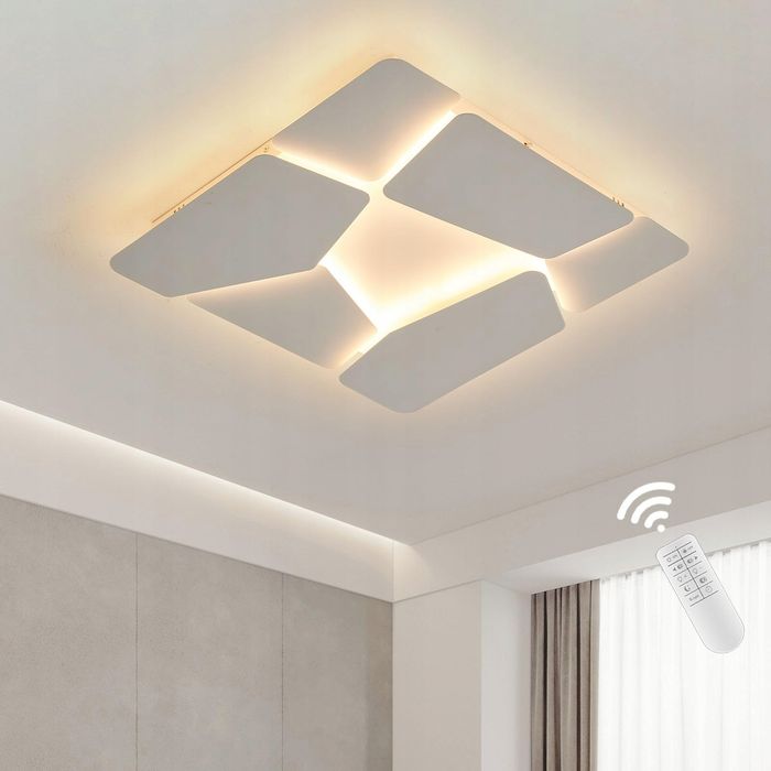 zenithbeam lampa sufitowa led 102w prostokątna 90x60 cm z defektem