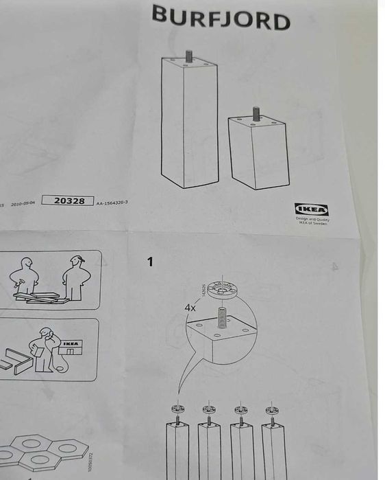 IKEA BESTÅ Aparador / Móvel Arrumação Branco – 2 Módulos