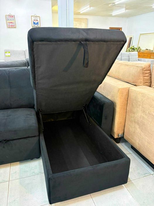 Novo sofa preto em DESCONTO