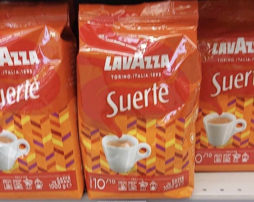 2 x kawa ziarnista Lavazza Suerte