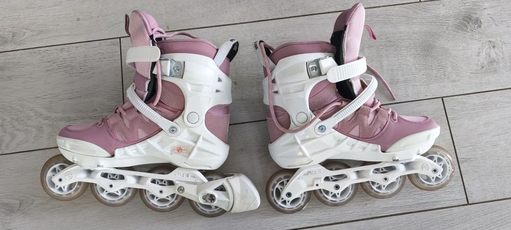 Rolki fitness damskie Powerslide Phuzion Argon 80 - Rose rozmiar 41