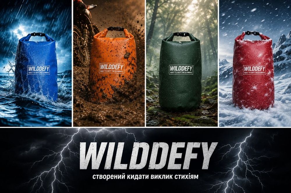 Герметична сумка на пояс водонепроникна пвх