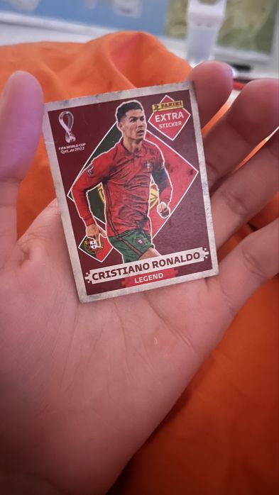figurinha legend cristiano ronaldo 2022