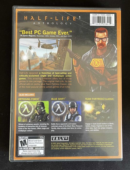 Half Life 1 - Anthology PC