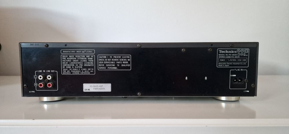 Magnetofon Technics RS-B605