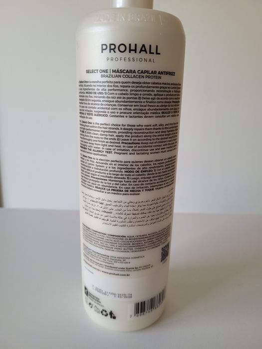 Kit Mascaras Capilares Prohall 1L + 1L