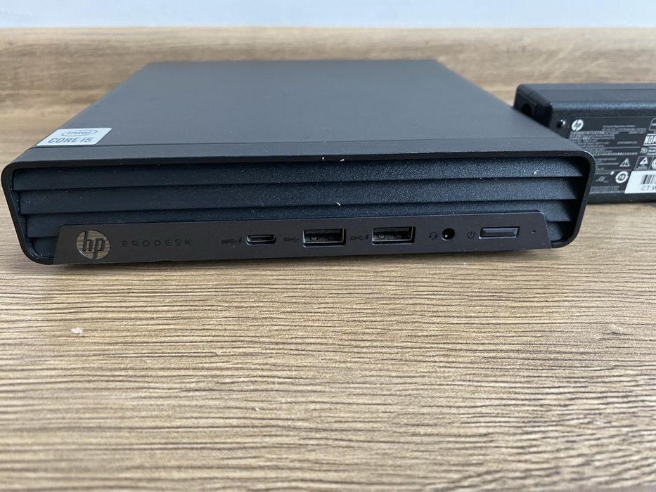 HP Prodesk 400 G6 mini PC i5-10500T 8gb ram ssd  512gb +zasilacz