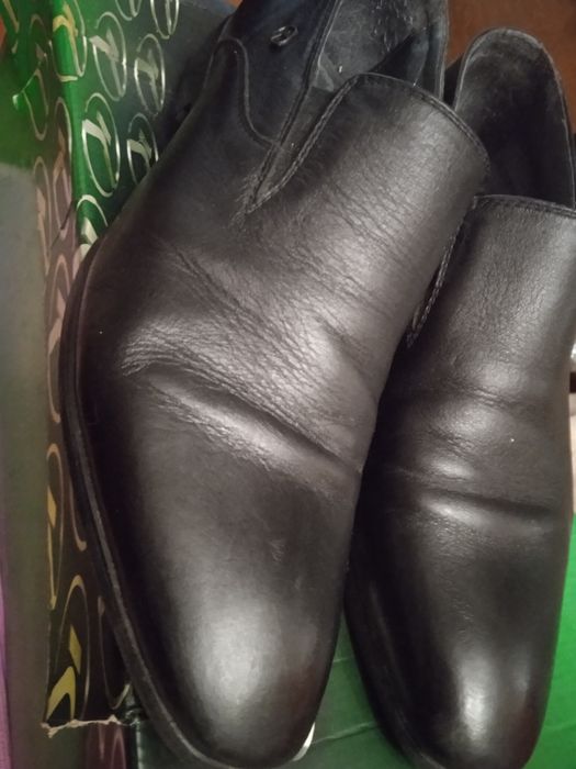 Туфли кожаные размер 39