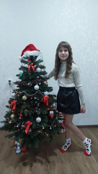 Юбка шкільна спідниця  140 146р
