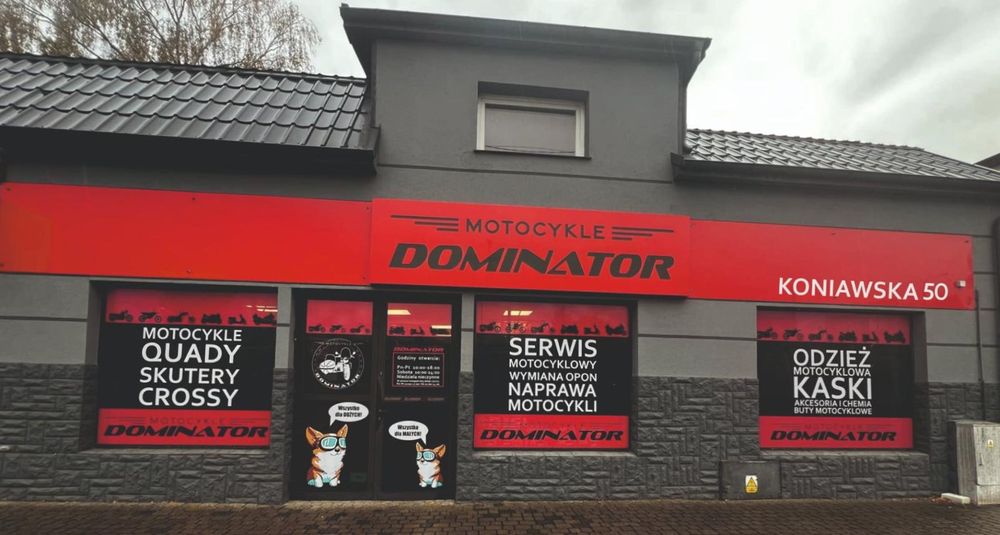 Motocykle Dominator top banner