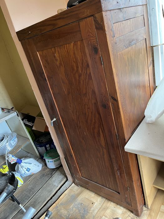 Szafka drewniana do renowacji stara