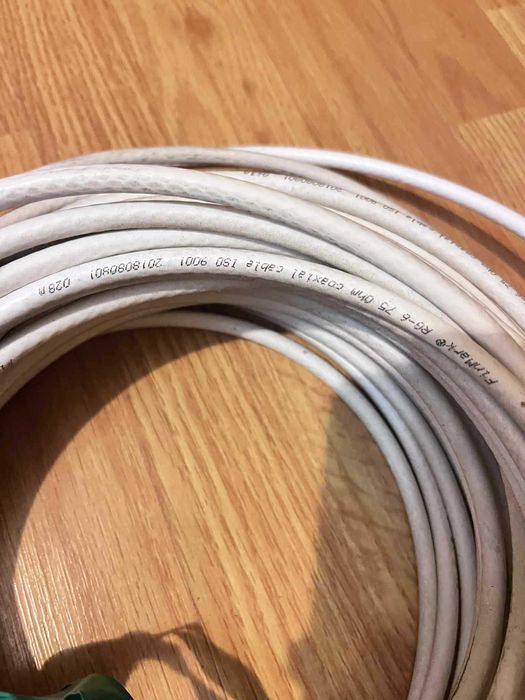 Кабель антений (коаксіальний) RG-6 —17 м