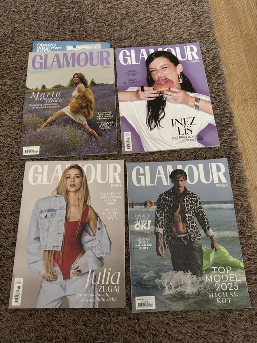 Glamour 4 sztuki gazeta