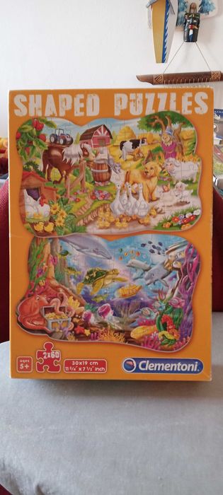 Dois Puzzles (2x60 peças) da Clementoni