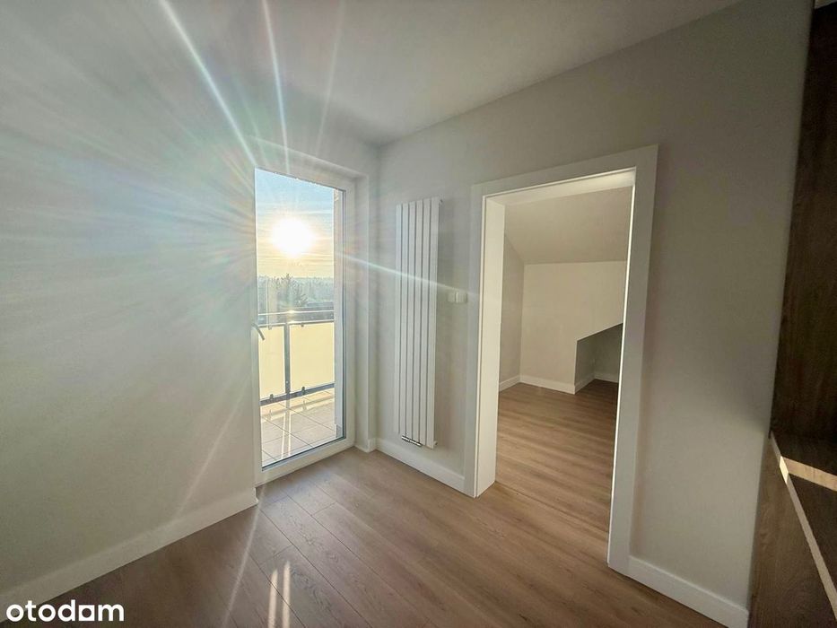 Nowe jasne mieszkanie 2- pokoje, duży balkon -Stanisławice/Niepołomice
