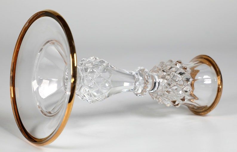 Castiçais Vintage Cristal d'Arques 24%