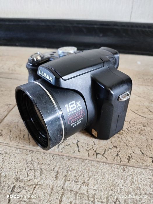 Фотоапарат Panasonic Lumix DMC-FZ18 Black