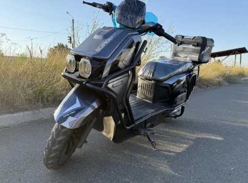 ТОП ПРОДАЖ! Електроскутер Crosser CR-17 (2500W 72V/35Ah) Графен- Сірий