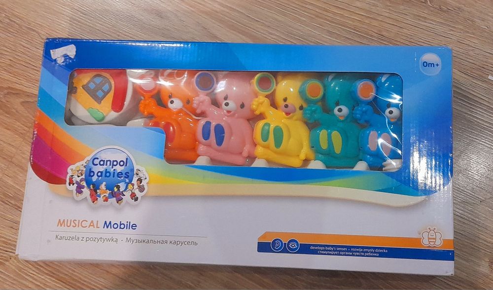 Karuzela z pozytywka Misie Canpol Babies