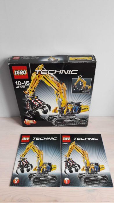 Lego Technic 42006 (10-16) Koparka gąsienicowa