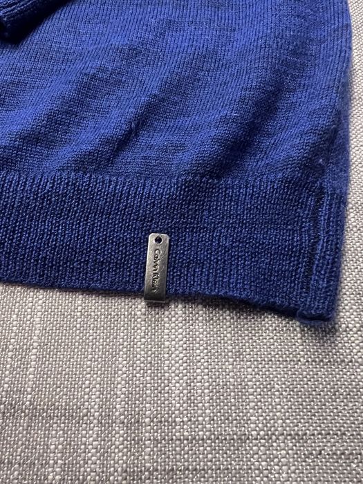 Męski sweter z okrąglym dekoltem