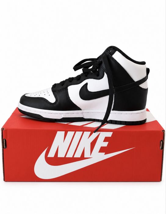 Nike Dunk Hi Retro -Preto/Branco