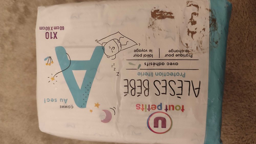 tout petits пеленки одноразовые пилюшки 60х60 см 10 шт