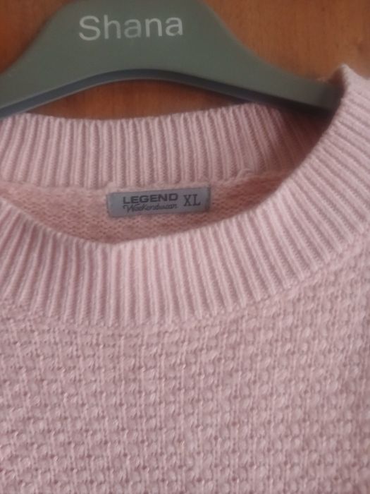 camisolas xl rosa e cinza