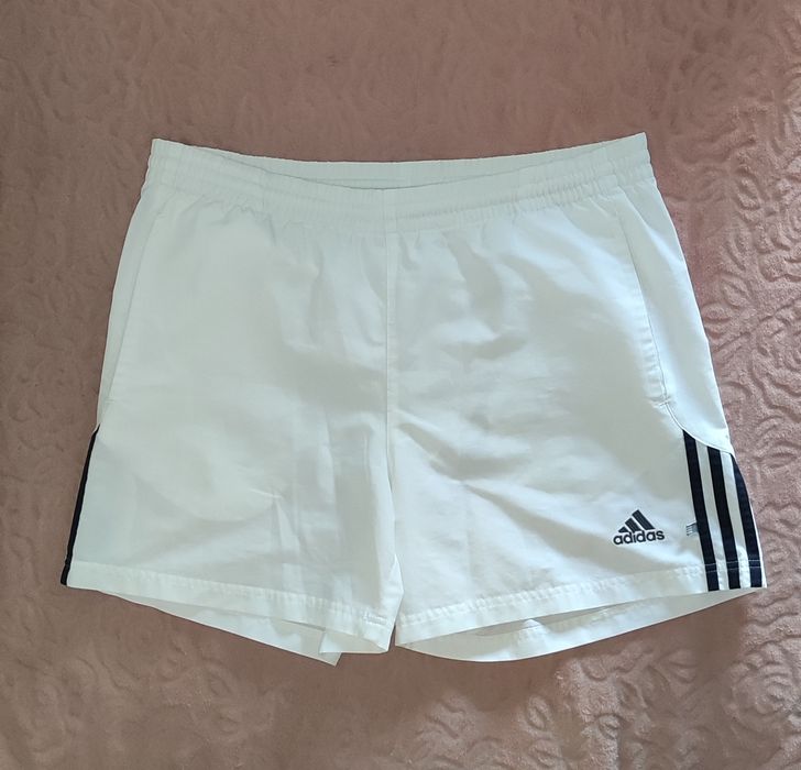 Вінтажні шорти Adidas 3-Stripes White (Оригінал, 90-ті/00-ві)