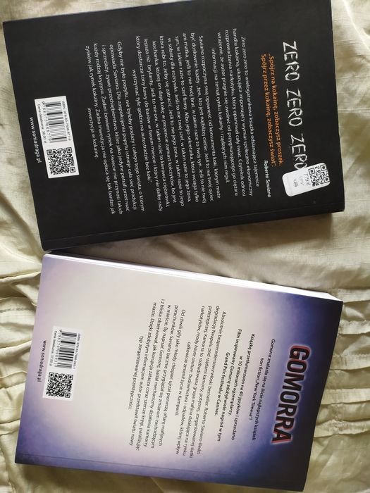 Gomorra i Zero zero zero- Roberto Saviano