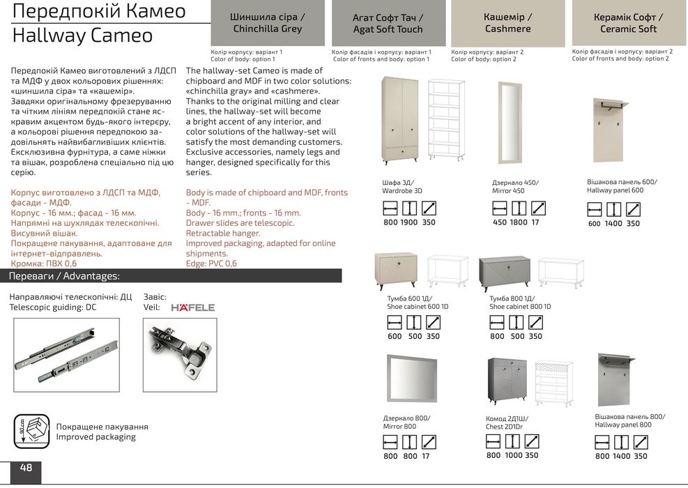 Передпокої Новинки Лаціо,Версаль,Камео,нітро софт,сокме в наявності