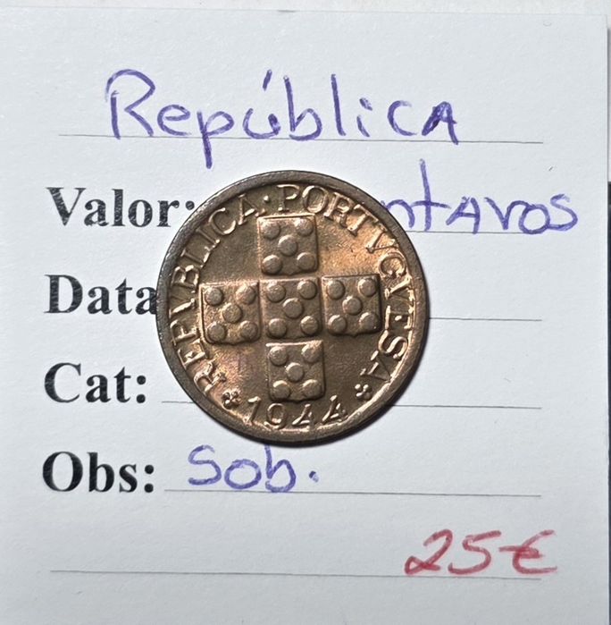 X centavos 1944 soberba