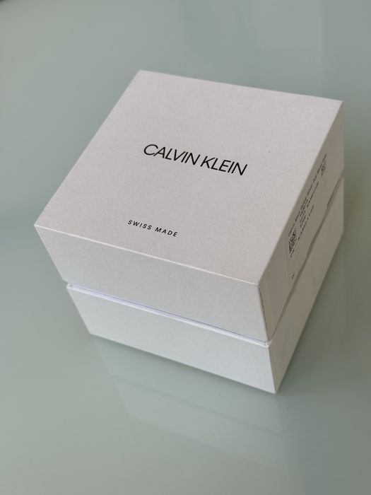 CALVIN KLEIN Quartz Silver Dial Silver-Tone Men's Watch KAM21146