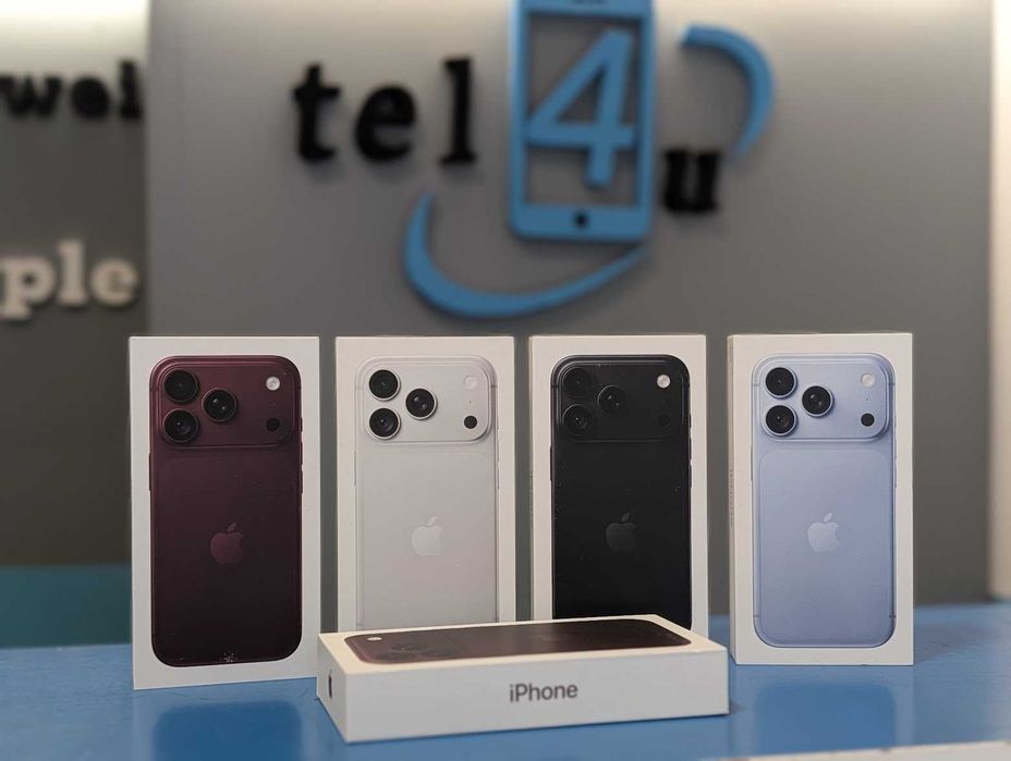Tel4u Apple iPhone 18 Pro 256GB – Wszystkie Kolory, Nowe, Zaplombowane, Polska Dystrybucja