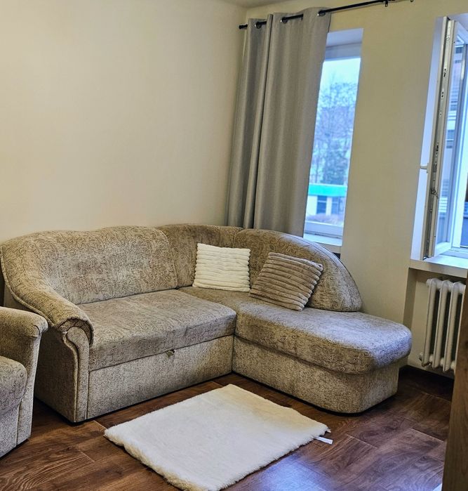 Kanapa sofa rozkładana beżowa