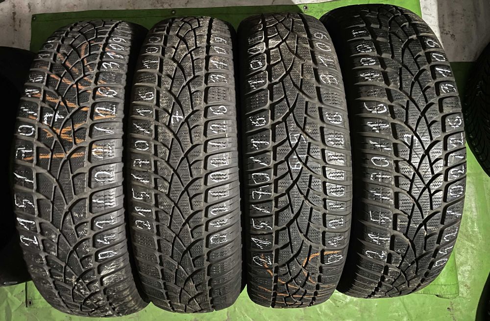 4szt. opony zimowe 215/70R16 100T Dunlop SP Winter Sport 3D