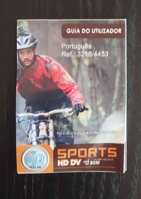Cãmara de vídeo para desporto