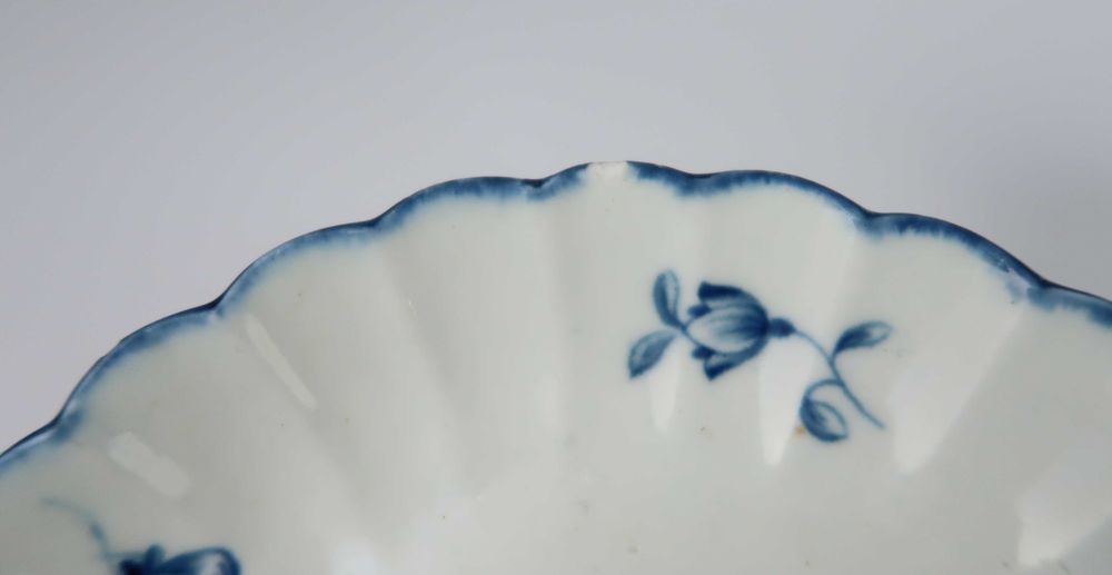 Tigela e pires de Worcester, c. 1758/1765