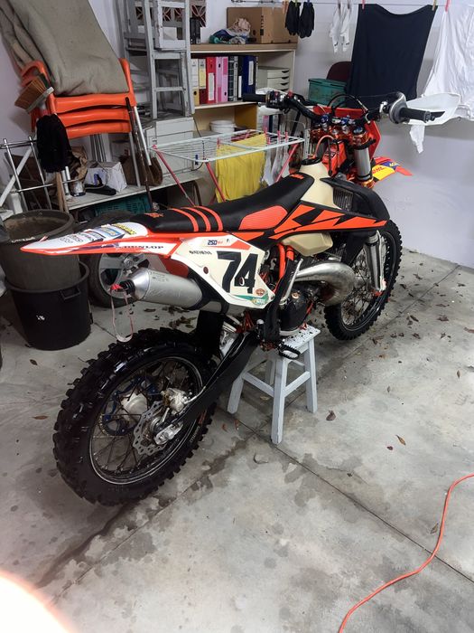Ktm 250 exc six days 2017 matriculada