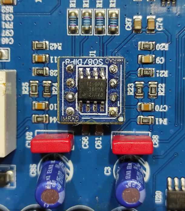 ЦАП AIYIMA Audio DAC-A5 MAX - твік TI OPA1612 x2 без блоку живлення
