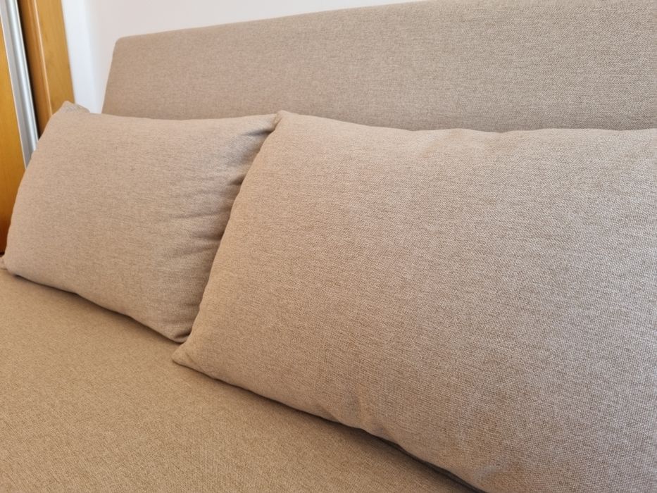 Sofá-cama de 2 lugares, como novo