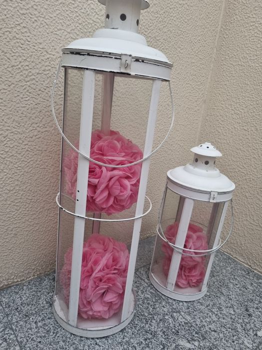 Lanternas conjunto loja casa