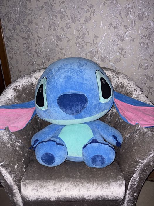 М’яка іграшка Стіч (Stitch) ручної роботи, велика плюшева іграшка