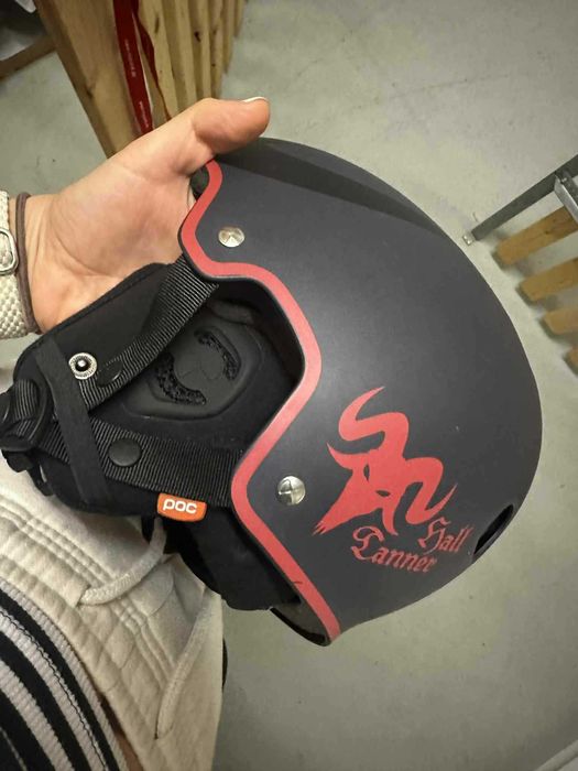 Kask narciarski POC Receptor Bug Tanner Hall Ed Uranium Black M 55/56