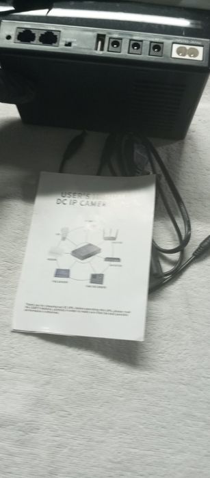 Fonte alimentação DC IP câmeras