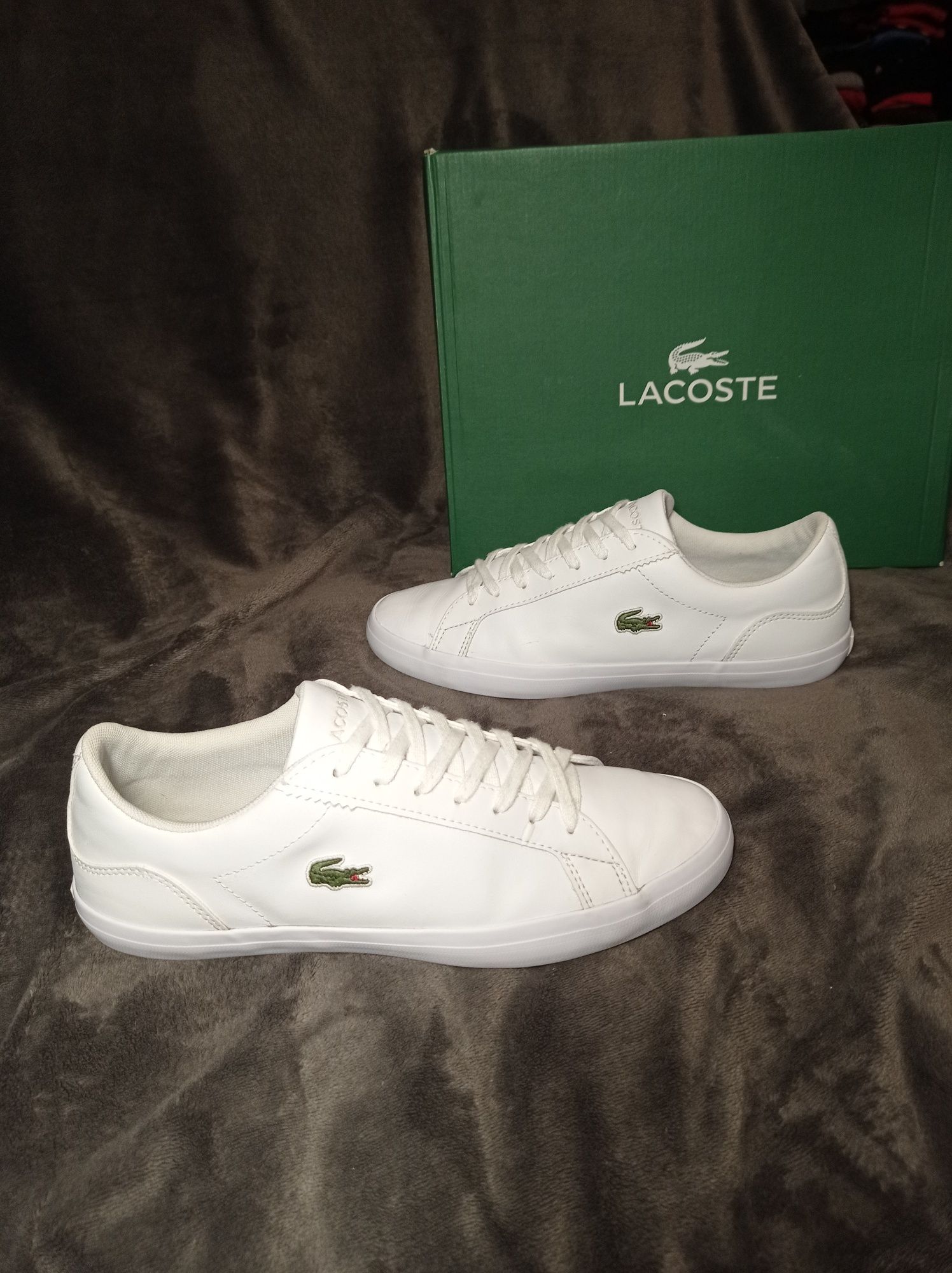 Buty Lacoste Lerond BL 1 rozmiar 42 wkładka cm białe trampki 43 Dąbrowa Tarnowska • OLX.pl