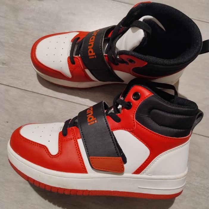 Adidasy sprandi 35 czarne wysokie trampki piłka korki