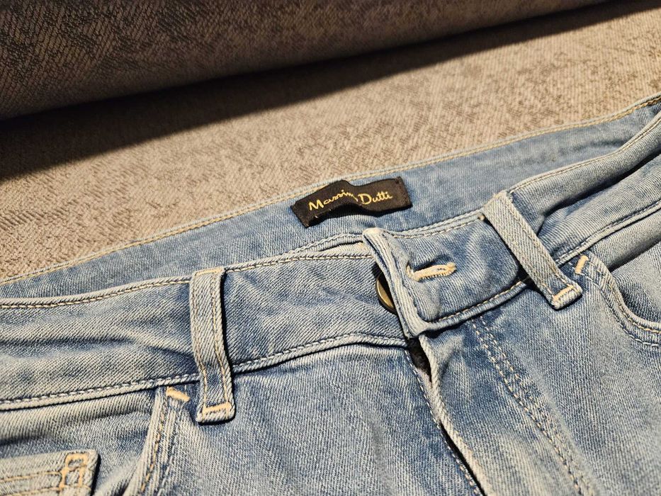 Calças de ganga, azuis, Massimo Dutti, tamanho S/36, em muito bom estado