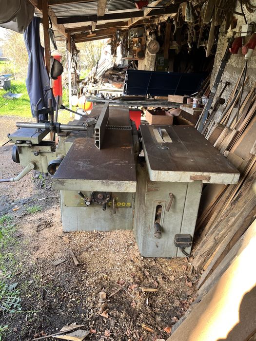 STETON C.400A: Máquina Universal de Carpintaria Italiana - Trifásica